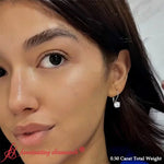 Load image into Gallery viewer, 0-50-carat-small-round-diamond-studs-lever-back-earring-white-gold-fdear9225-ro-0-50-ct-model