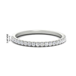 Load image into Gallery viewer, 0.15-ct-delicate-u-prong-stack-diamond-band-in-white-gold-FD8370-0.15CT-NL-WG-HW.jpg