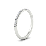 Load image into Gallery viewer, 0.15-ct-delicate-u-prong-stack-diamond-band-in-white-gold-FD8370ANGLE2-0.15CT-NL-WG.jpg