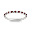 Load image into Gallery viewer, 0.15-ct-delicate-u-prong-stack-ruby-band-in-white-gold-FD8370GRUDRANGLE5-0.15CT-NL-WG.jpg