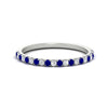 Load image into Gallery viewer, 0.15-ct-delicate-u-prong-stack-sapphire-band-in-white-gold-FD8370GSABL-0.15CT-NL-WG.jpg