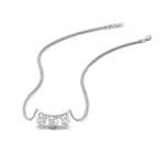 Load image into Gallery viewer, 0.18-ct-trio-diamond-pendant-necklace-in-white-gold-FDPD11416-0.20CT-NL-WG