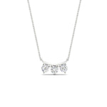 Load image into Gallery viewer, 0.18-ct-trio-diamond-pendant-necklace-in-white-gold-FDPD11416-0.20CT-NL-WG
