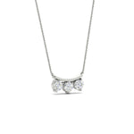 Load image into Gallery viewer, 0.18-ct-trio-diamond-pendant-necklace-in-white-gold-FDPD11416-0.20CT-NL-WG