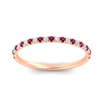 Load image into Gallery viewer, 0.20-ct-delicate-womens-custom-pink-sapphire-wedding-band-in-rose-gold-FD8370GSADRPIANGLE5-0.20CT-NL-RG.jpg