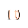 Load image into Gallery viewer, 0.25-carat-black-diamond-huggie-hoop-earrings-in-rose-gold-FDEAR11260GBLACKANGLE2-0.25-NL-RG