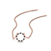Load image into Gallery viewer, 0.25-carat-circle-round-black-diamond-pendant-in-rose-gold-FDPD11271GBLACK-0.25CT_20-NL-RG