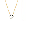 Load image into Gallery viewer, 0.25-carat-circle-round-black-diamond-pendant-in-yellow-gold-FDPD11271GBLACKANGLE2-0.25CT_20-NL-YG