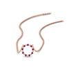 Load image into Gallery viewer, 0.25-carat-circle-round-pink-sapphire-pendant-in-rose-gold-FDPD11271GSADRPI-0.25CT_20-NL-RG