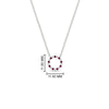 Load image into Gallery viewer, 0.25-carat-circle-round-pink-sapphire-pendant-in-white-gold-FDPD11271GSADRPIANGLE1-0.25CT_20-NL-WG-HW