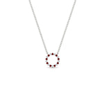 Load image into Gallery viewer, 0.25-carat-circle-round-ruby-pendant-in-white-gold-FDPD11271GRUDRANGLE1-0.25CT_20-NL-WG