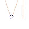 Load image into Gallery viewer, 0.25-carat-circle-round-sapphire-pendant-in-rose-gold-FDPD11271GSABLANGLE2-0.25CT_20-NL-RG
