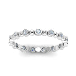 Load image into Gallery viewer, 0.25-carat-diamond-bezel-bead-wedding-band-in-white-gold-FDEWB123630RO(1.50MM)-NL-WG.jpg