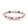 Load image into Gallery viewer, 0.25-carat-diamond-bezel-bead-wedding-band-with-pink-sapphire-in-rose-gold-FDEWB123630RO(1.50MM)GSADRPI-NL-RG.jpg