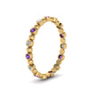 Load image into Gallery viewer, 0.25-carat-diamond-bezel-bead-wedding-band-with-purple-topaz-in-yellow-gold-FDEWB123630RO(1.50MM)GVITO-NL-YG.jpg