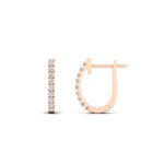 Load image into Gallery viewer, 0.25-carat-diamond-huggie-hoop-earrings-in-rose-gold-FDEAR11260ANGLE2-0.25-NL-RG