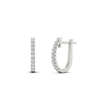 Load image into Gallery viewer, 0.25-carat-diamond-huggie-hoop-earrings-in-white-gold-FDEAR11260ANGLE2-0.25-NL-WG