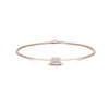 Load image into Gallery viewer, 0-25-ct-bezel-set-emerald-chain-bracelet