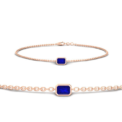 0.25-carat-emerald-cut-diamond-bezel-set-chain-bracelet-in-rose-gold-FD-BRC11133EM-0.25CT-NL-RG