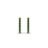 Load image into Gallery viewer, 0.25-carat-emerald-huggie-hoop-earrings-in-rose-gold-FDEAR11260GEMGRANGLE2-0.25-NL-RG