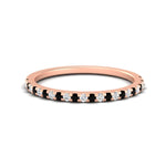 Load image into Gallery viewer, 0.25-carat-round-black-diamond-wedding-ring-in-rose-gold-FD8370GBLACK-0.25CT-NL-RG.jpg
