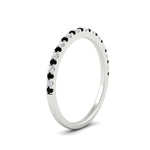 Load image into Gallery viewer, 0.25-carat-round-black-diamond-wedding-ring-in-white-gold-FD8370GBLACKANGLE2-0.25CT-NL-WG.jpg