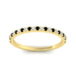 Load image into Gallery viewer, 0.25-carat-round-black-diamond-wedding-ring-in-yellow-gold-FD8370GBLACKANGLE5-0.25CT-NL-YG.jpg