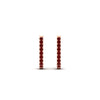 Load image into Gallery viewer, 0.25-carat-ruby-huggie-hoop-earrings-in-rose-gold-FDEAR11260GRUDRANGLE2-0.25-NL-RG