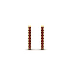 Load image into Gallery viewer, 0.25-carat-ruby-huggie-hoop-earrings-in-yellow-gold-FDEAR11260GRUDRANGLE2-0.25-NL-YG