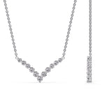 Load image into Gallery viewer, 0.25-carat-v-affordable-diamond-necklace-in-FDNK8068ANGLE1-0.25-CT-NL-WG