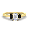 Load image into Gallery viewer, 0.25-ct-emerald-cut-three-stone-black-diamond-engagement-ring-in-yellow-gold-fdenr9299emgblacksleep-0.25ct-nl-yg.jpg