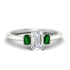 Load image into Gallery viewer, 0.25-ct-emerald-cut-three-stone-emerald-engagement-ring-in-white-gold-fdenr9299emgemgrsleep-0.25ct-nl-wg.jpg