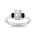 Load image into Gallery viewer, 0.25-ct-emerald-cut-three-stone-ruby-engagement-ring-in-white-gold-fdenr9299emgrudrangle5-0.25ct-nl-wg.jpg