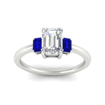 Load image into Gallery viewer, 0.25-ct-emerald-cut-three-stone-sapphire-engagement-ring-in-white-gold-fdenr9299emgsablangle5-0.25ct-nl-wg.jpg