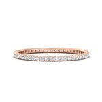 Load image into Gallery viewer, 0.25-ct-round-diamond-eternity-band-in-rose-gold-FDEWB8371-0.25CT-NL-RG