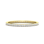 Load image into Gallery viewer, 0.25-ct-round-diamond-eternity-band-in-yellow-gold-FDEWB8371-0.25CT-NL-YG