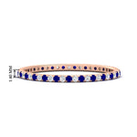 Load image into Gallery viewer, 0.25-ct-round-diamond-eternity-band-with-sapphire-in-rose-gold-FDEWB8371GSABL-0.25CT-NL-RG-HW