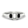 Load image into Gallery viewer, 0.25-ct-semi-mount-three-stone-black-diamond-engagement-ring-in-white-gold-fdenr9299smgblacksleep-0.25ct-nl-wg.jpg