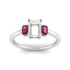 Load image into Gallery viewer, 0.25-ct-semi-mount-three-stone-pink-sapphire-engagement-ring-in-white-gold-fdenr9299smgsadrpiangle5-0.25ct-nl-wg.jpg