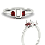 Load image into Gallery viewer, 0.25-ct-semi-mount-three-stone-ruby-engagement-ring-in-white-gold-fdenr9299smgrudrangle3-0.25ct-nl-wg.jpg