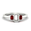 Load image into Gallery viewer, 0.25-ct-semi-mount-three-stone-ruby-engagement-ring-in-white-gold-fdenr9299smgrudrsleep-0.25ct-nl-wg.jpg
