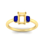 Load image into Gallery viewer, 0.25-ct-semi-mount-three-stone-sapphire-engagement-ring-in-yellow-gold-fdenr9299smgsablangle5-0.25ct-nl-yg.jpg