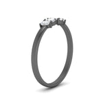 Load image into Gallery viewer, 0.25-ct.-diamond-teardrop-5-stone-wedding-band-black-gold-FD8294B-0.05CTANGLE3-NL-BG.jpg