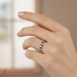 Load image into Gallery viewer, 0.25 Ct. Princess Channel Wedding Band