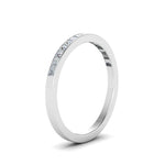 Load image into Gallery viewer, 0.25-ct.-princess-diamond-channel-wedding-band-in-14K-white-gold-FD8382-0.25CTBANGLE2-NL-WG