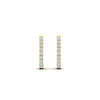 Load image into Gallery viewer, 0.25-diamond huggie earrings-in-yellow-gold-FDEAR11260ANGLE2-0.25-NL-YG