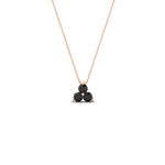Load image into Gallery viewer, 0.30-carat-mini-3-stone-black-diamond-pendant-in-FDPD1129GBLACK-0.30CT-NL-RG