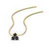 Load image into Gallery viewer, 0.30-carat-mini-3-stone-black-diamond-pendant-in-FDPD1129GBLACK-0.30CT-NL-YG