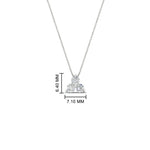 Load image into Gallery viewer, 0.30-carat-mini-3-stone-diamond-pendant-in-FDPD1129-0.30CT-NL-WG