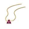 Load image into Gallery viewer, 0.30-carat-mini-3-stone-pink-sapphire-pendant-in-FDPD1129GSADRPI-0.30CT-NL-YG